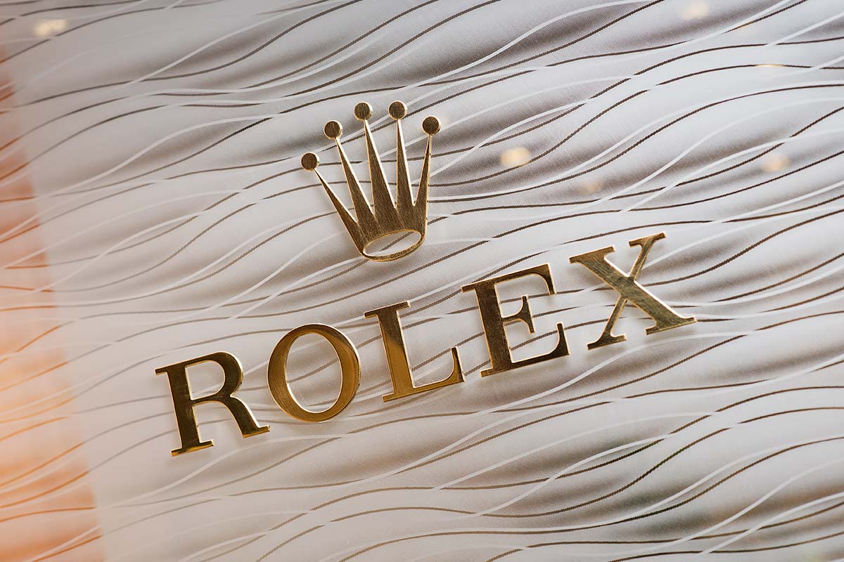 Interior Rolex Sign
