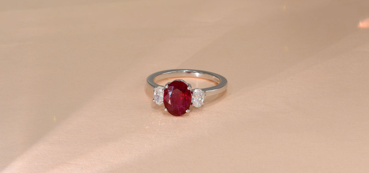 Ruby Engagement Rings 