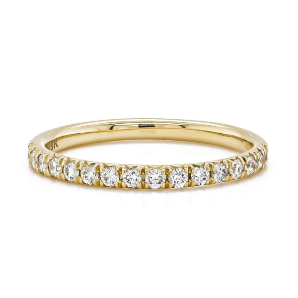 9ct Yellow Gold Brilliant Cut Diamond Eternity Ring