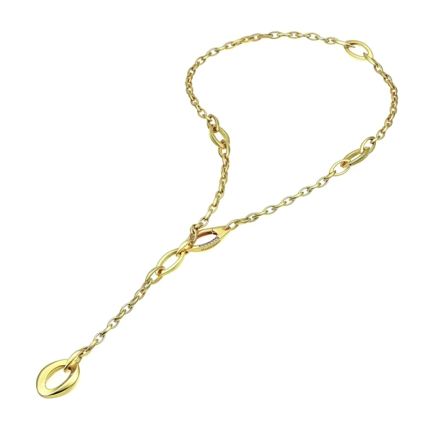 Chimento Link Sensi 18ct Yellow Gold Diamond Necklace 1G07541B11500