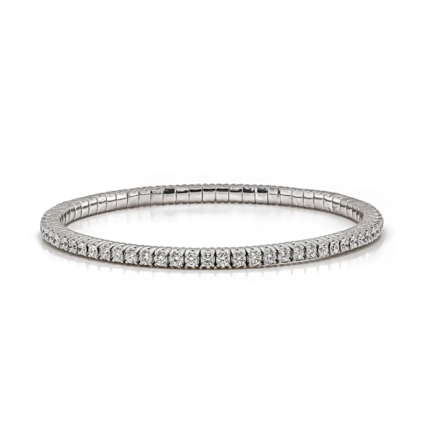 Picchiotti 18ct White Gold Xpandable Diamond Bracelet 3.45ct