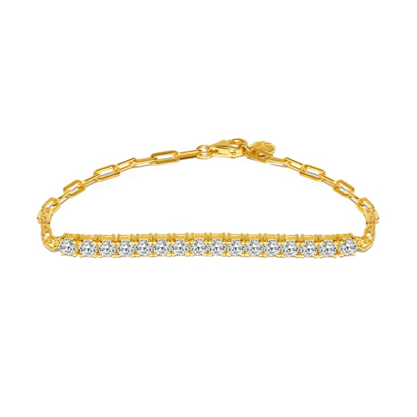 Carat Aimee Bracelet Gold Vermeil CB925Y-Aime-W2.5-W
