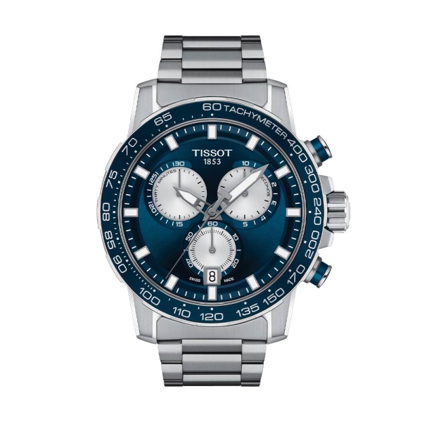 Tissot Supersport Chronograph Quartz Blue Dial Watch T1256171104100