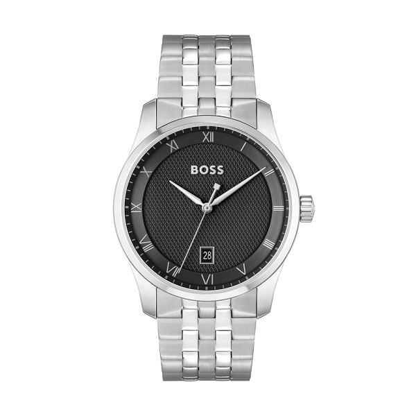 Hugo Boss Principle  Black Roman Dial Bracelet 1514123