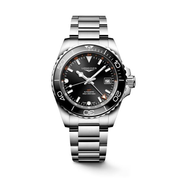 LONGINES Hydroconquest GMT Automatic 41mm Watch L3.790.4.56.6