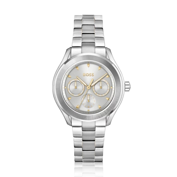 BOSS Lida 38mm Stainless Steel Grey Dial Bracelet Watch 15024747