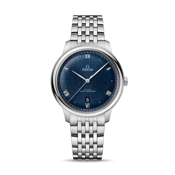 OMEGA Deville Prestige Co Axial 40mm Blue Dial Bracelet Watch 43410402003001