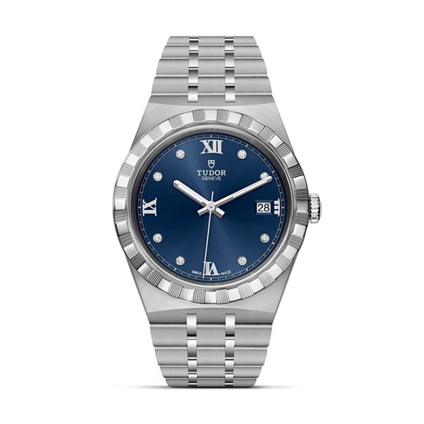 TUDOR Royal Blue Diamond Dial 38m Automatic Watch M28500-0006
