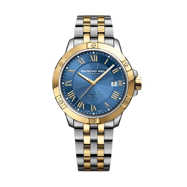 Raymond Weil Tango Blue 41mm Bracelet Watch 8160-STP-00508