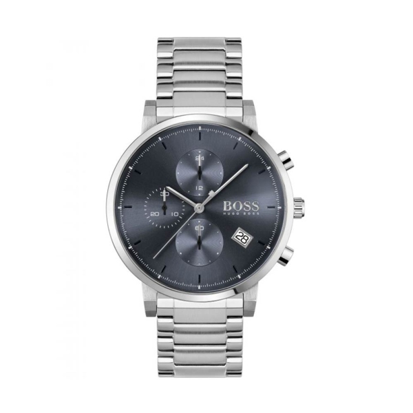 Hugo Boss Integrity 43mm Blue Bracelet Watch 1513779
