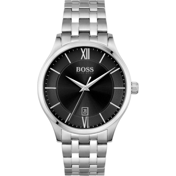 Hugo Boss Elite Black Dial Bracelet Watch 1513896