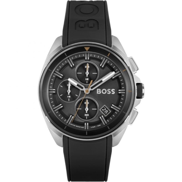 Hugo Boss Volane Black Chronograph Strap Watch 1513953