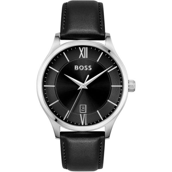 Hugo Boss Gents Elite Black Strap Watch 1513954