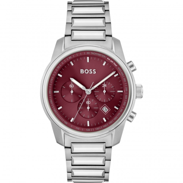 BOSS Trace Red Chronograph Bracelet Watch 1514004