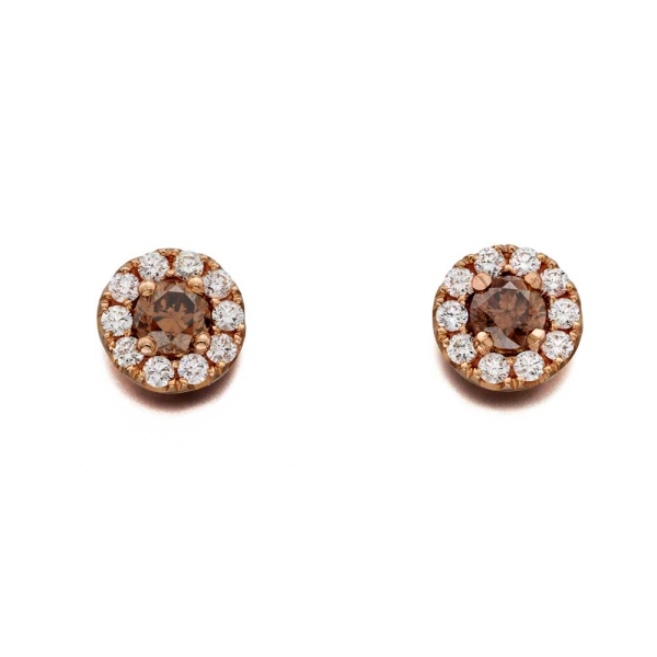 18ct-rose-gold-chocolate-and-white-diamond-cluster-stud-earrings