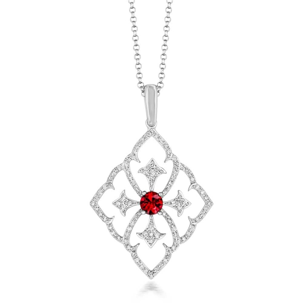 18ct-white-gold-ruby-and-diamond-kite-shaped-vintage-style-pendant