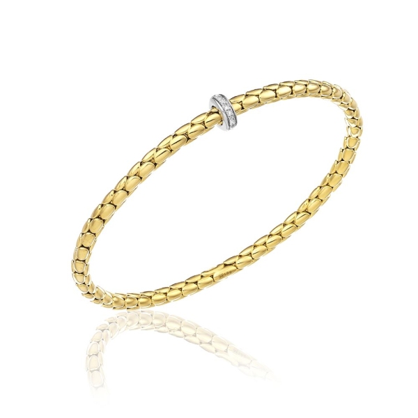 Chimento Stretch Spring 18ct Diamond Bracelet 1B00953B12180