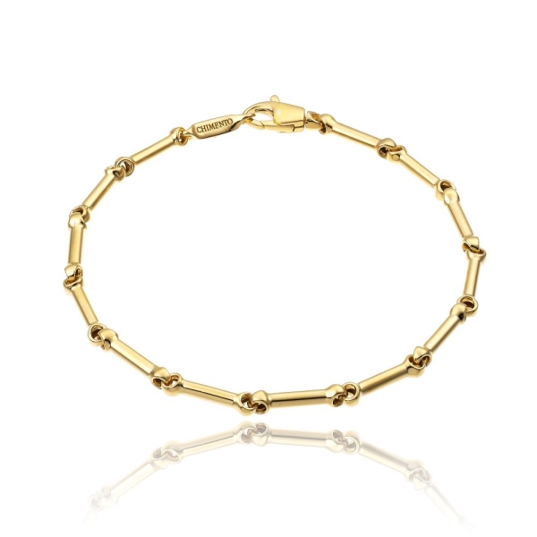 Chimento Bamboo 18ct Yellow Gold Classic Bracelet 1B02697ZZ190