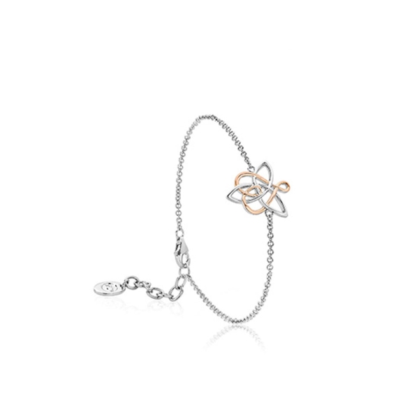 Clogau Silver and Rose Fairies of the Mine Bracelet 3SETL0229