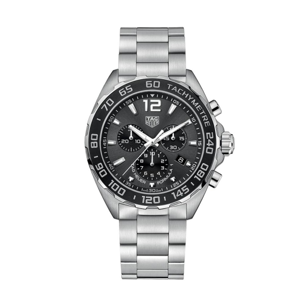 TAG Heuer Formula 1 Black Chronograph 43mm Bracelet Watch CAZ1011.BA0842