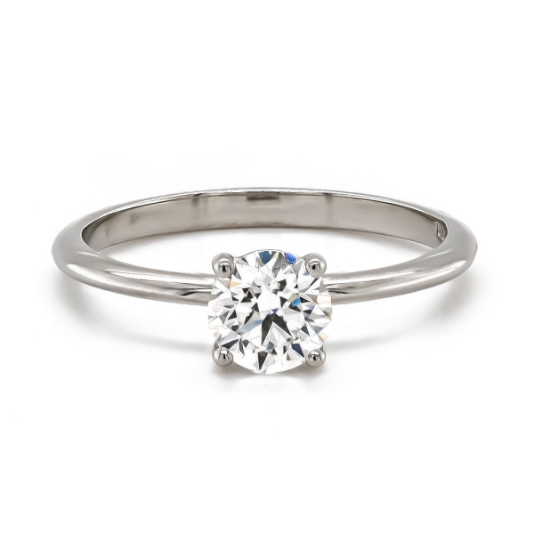 Pre-Owned Platinum Solitaire Brilliant Cut Diamond Ring 0.73ct