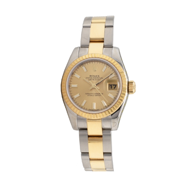 Pre Owned Rolex Datejust 26mm Steel and Yellow M179173