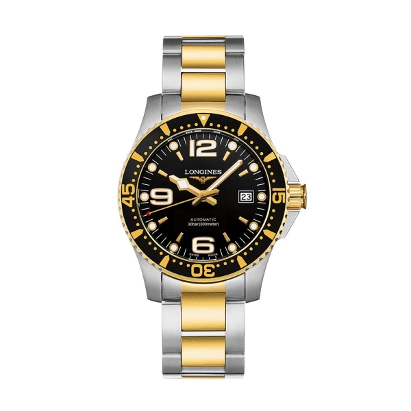 Longines HydroConquest Automatic Black Dial Bracelet Watch L3.742.3.56.7