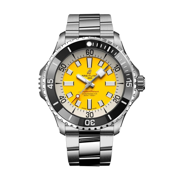 Breitling Superocean III Code Yellow UK Edition Automatic 46 A173781A1I1A1 