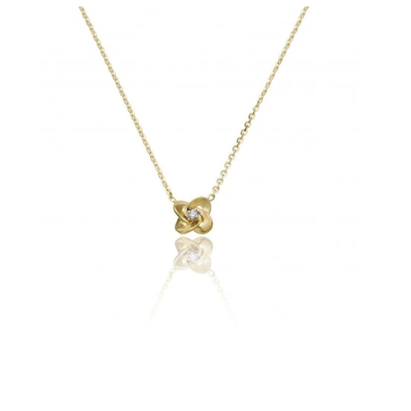 Chimento Joy 18ct Yellow Gold Diamond Necklace .06cts 1G09351B11450 