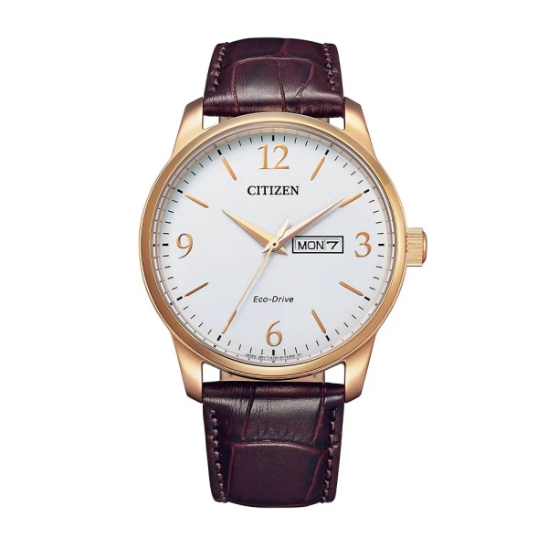Citizen Eco-Drive Day-Date Strap Watch BM8553-16A