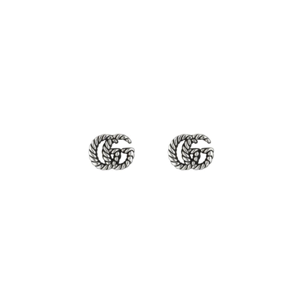 Gucci Silver Marmont Stud Earrings YBD62775500100U