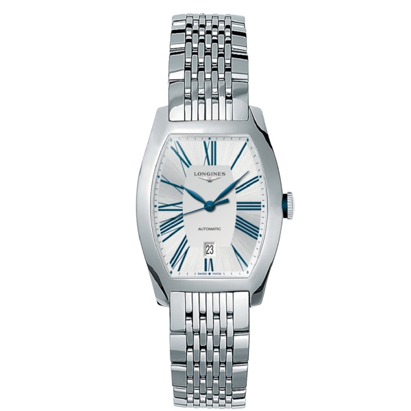 LONGINES Evidenza Automatic Silver Dial Bracelet Watch L2.142.4.70.6