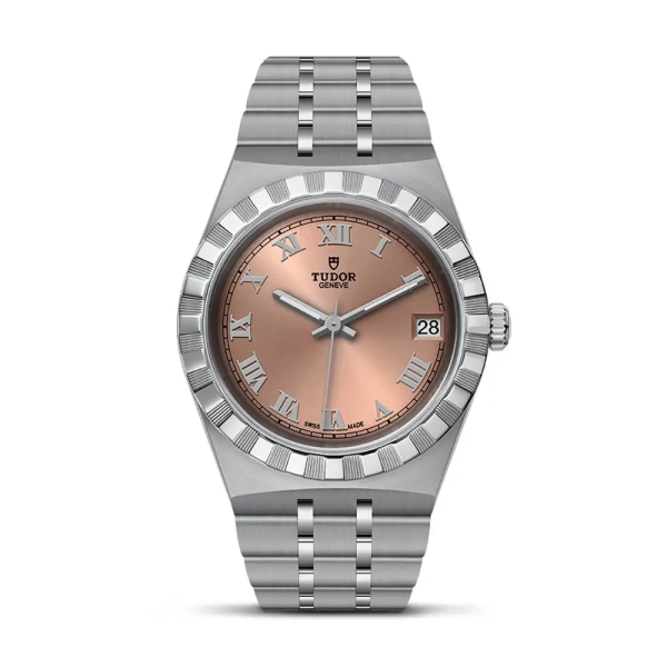TUDOR Royal 34mm Salmon Dial Watch M28400-0009
