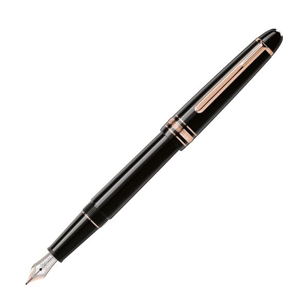 Montblanc Meisterstuck Rose Gold Coated Fountain Pen 112676