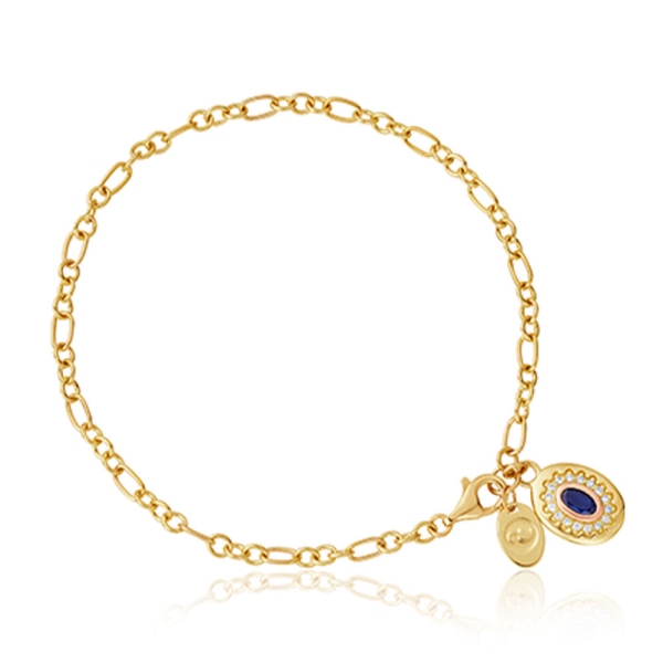 Clogau Princess Diana Sapphire Bracelet GLDD0066