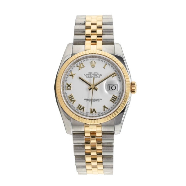 Pre-Owned Rolex Datejust 36 Jubilee White Dial M116233
