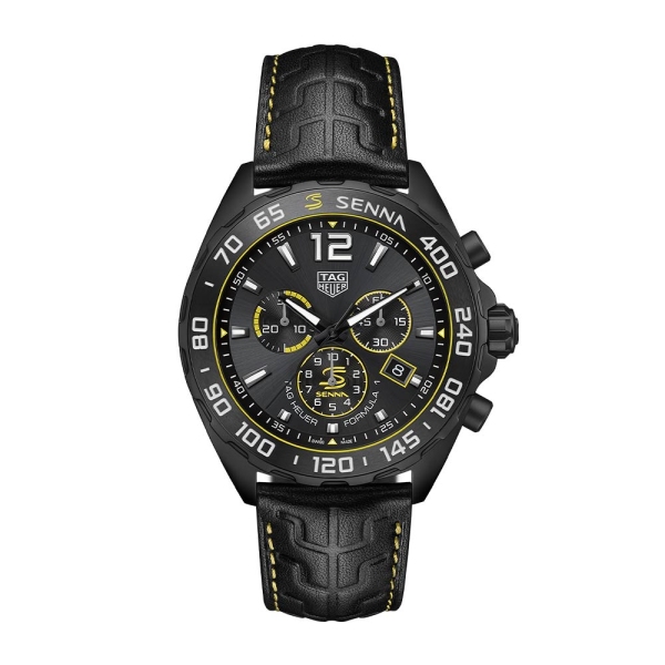 TAG Heuer Formula 1 X  Senna Black Chronograph Strap Watch CAZ101AJ.FC6487