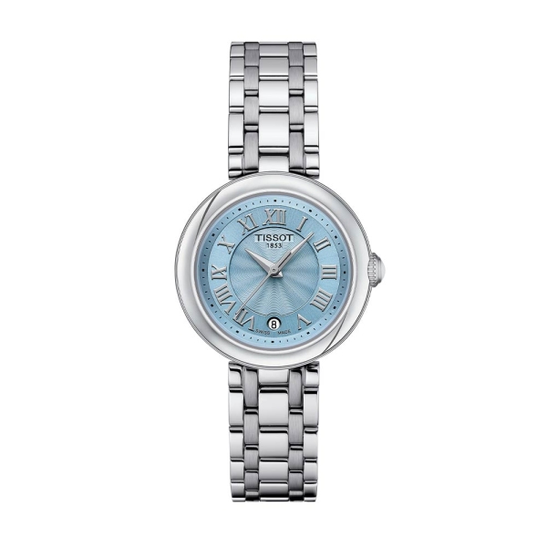 Tissot Bellissima 26mm Quartz Blue Dial Bracelet Watch T1260101113300