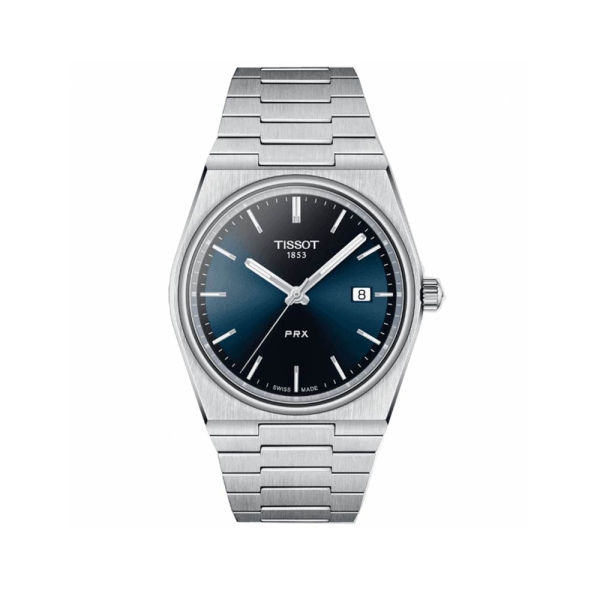 Tissot PRX Blue Dial Bracelet Watch T1374101104100
