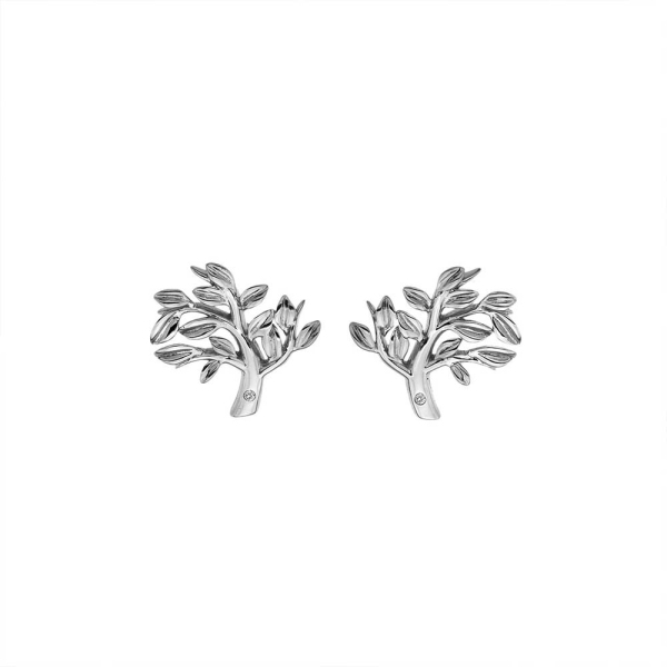 Hot Diamonds Silver Passionate Stud Earrings DE565