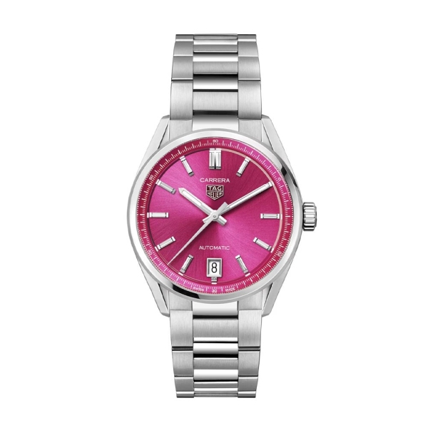 TAG Heuer Carrera Date 36mm Automatic Pink Dial WBN2313.BA0001