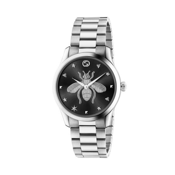 Gucci Timeless 38mm Black Dial Watch YA1264136