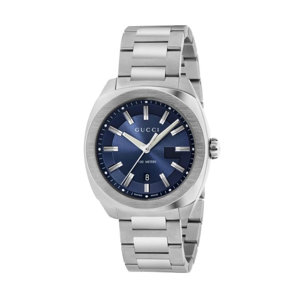 Gucci GG2570 Gents Blue Dial Watch YA142303