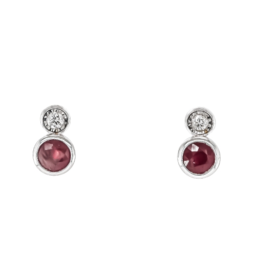 High Quality CZ Diamonds Ruby Necklace Earrings Set, Bridal Dangler Earrings,  Bridal Choker, Party Wear Necklace Earrings, Statement Piece, - Etsy UK